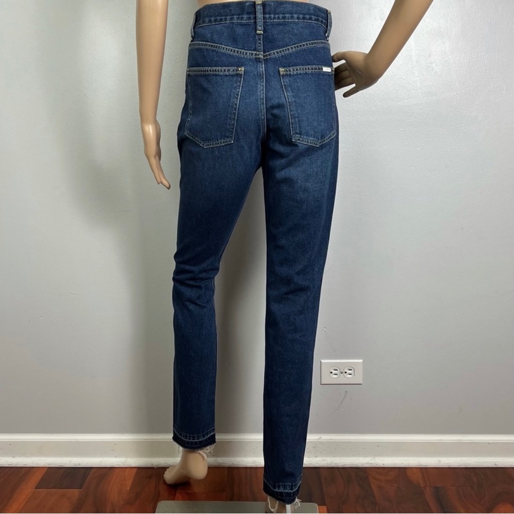 NEW EVE DENIM DARK WASH BUTTON FLY JEANS - Picture 6 of 8
